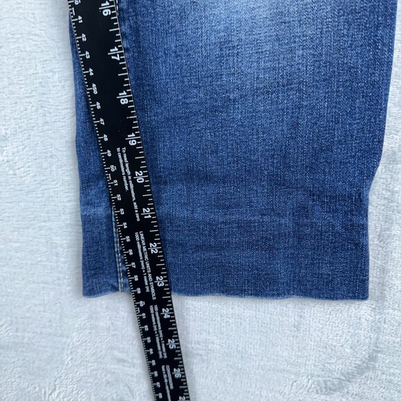 Lee Jeans Vintage 1889 Womens Straight Leg Mid Rise Fit Blue Size 8 Medium - Picture 8 of 10